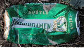 Photo Textures of Drink Can Damaged